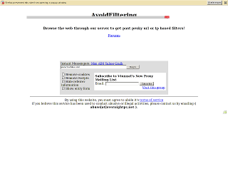 Welcome to AvoidFiltering.com