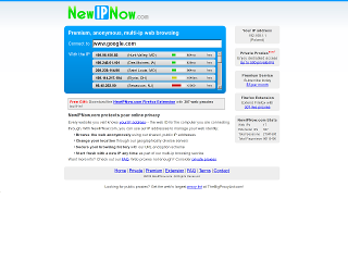 NewIPNow.com - Change IP on demand. Private proxies and more.