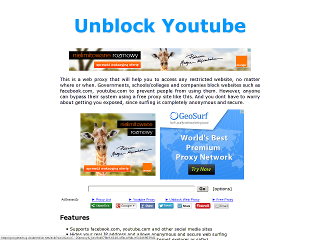 Unblock Youtube: Browse youtube at your command