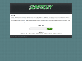 SunProxy.me - USA anonymous web proxy